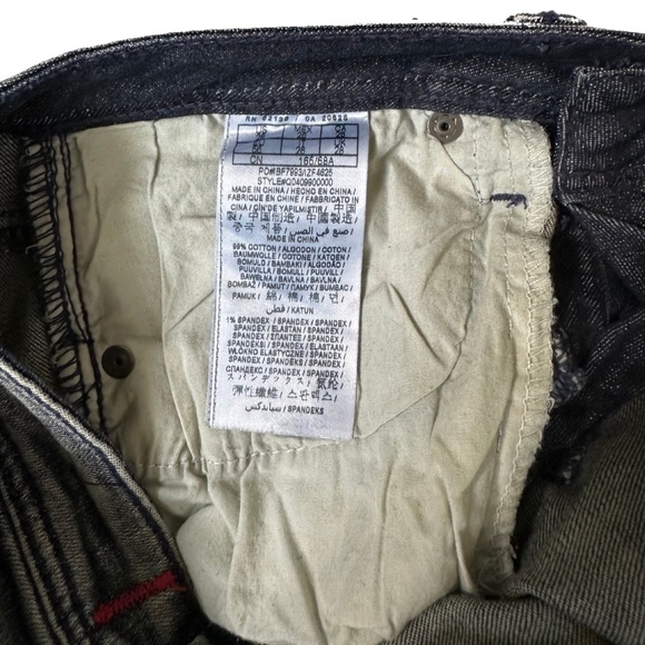 Guess Low Rise Jegging Jeans Sz 26 Maxine Fit Gray Wash Skinny Y2K 90s Grunge - Picture 9 of 9